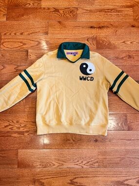 CPFM WWCD Polo Yellow / Tan Colorway Size Large